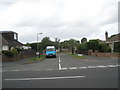 Looking from Milton Road into the eastern entrance to Sandyfield Crescent