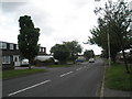 Approaching the junction of Milton Road and Birch Close