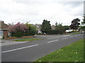 Approaching the junction of Milton Road and Sandyfield Crescent