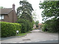 Looking from Hart Plain Avenue into Hartswood Gardens