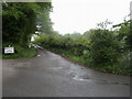 Bridleway down past Woods Farm