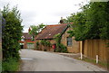 Postbox & cottage, Coldharbour Lane, Coldharbour