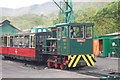 Train approaching Llanberis station