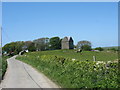 The section of road between Plas Bodewryd and Bodewryd House