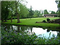 Bungalow lawn, Barton Mills, by River Lark