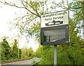 Ferry information sign near Downpatrick