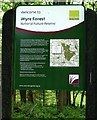 Wyre Forest National Nature Reserve information board