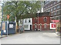 Derelict building outside the Station Car Park