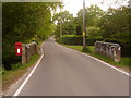 Burley: Chapel Lane crosses Mill Lawn Brook