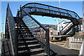 Footbridge at Castlerock station