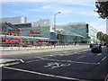 TQ2380 : Westfield London shopping centre from Wood Lane by Oxyman