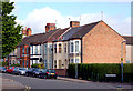 Looking west along Manor Road, Rugby (1)