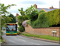 Bus leaving Stockton