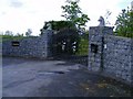 M4612 : Ornate gates - Cregaclare Demesne Townland by Mac McCarron