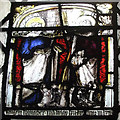 SO8519 : Holy Trinity - Ancient Stained Glass (1) by Rob Farrow