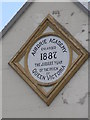 Plaque on Alexandra Primary School, Airdrie