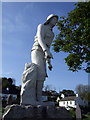 Lifeboat memorial at Port Eynon