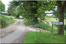 TQ8615 : Road to Scrag Oak Farm by Julian P Guffogg