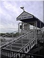 Entrance to Nine Elms Pier