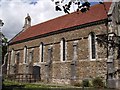 St. Thomas the Apostle church as seen from Elson Lane