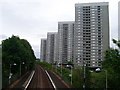 Kennishead Flats from Kennishead station