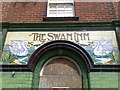 Tiled Sign of The Swan Inn