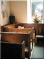 SU7819 : Pews within Harting Congregational Church by Basher Eyre