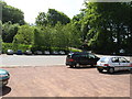 Main car park at New Lanark World Heritage Centre