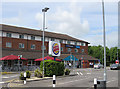 ST3034 : Travelodge, Bridgwater Services by Pauline E