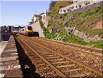 SX9676 : CrossCountry train at Dawlish by Kenneth Yarham