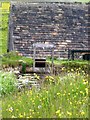 Lumb Mill, Wainstalls, Sluice to wheelhouse from the Dam