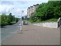 Looking north on Springburn Road