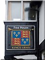 Kings Arms pub sign