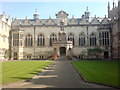 The hall at Oriel College, Oxford