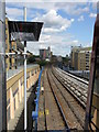 DLR Viaduct East Of Limehouse Station