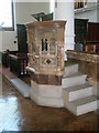 The font at Holy Trinity, Gosport