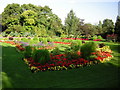 Floral display in Victoria Park