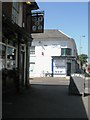 Looking from "The Five Alls" across Victoria Street and along Forton Road