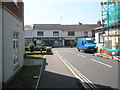 Looking from Ferrol Road into Forton Road