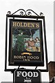 Robin Hood pub sign