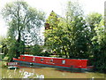 Oxford - Canal Boat on the River