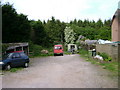 Area behind cottages, Lower Dawlish Water Road