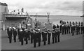 O2428 : Naval crews, Dun Laoghaire by Albert Bridge