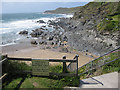 Access to Combesgate Beach