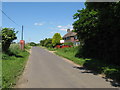 Disconnected Telephone box opposite Wayside Cottages