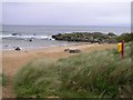 C5549 : Beach at Dunmore by Kenneth  Allen