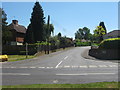 Road junction on Pilgrims Road West