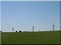 Wind turbines at the Llyn Alaw Wind Farm