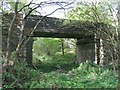 Allt-y-Graban road crosses dismantled railway