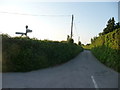 Appley : Country Road Junction & Signpost